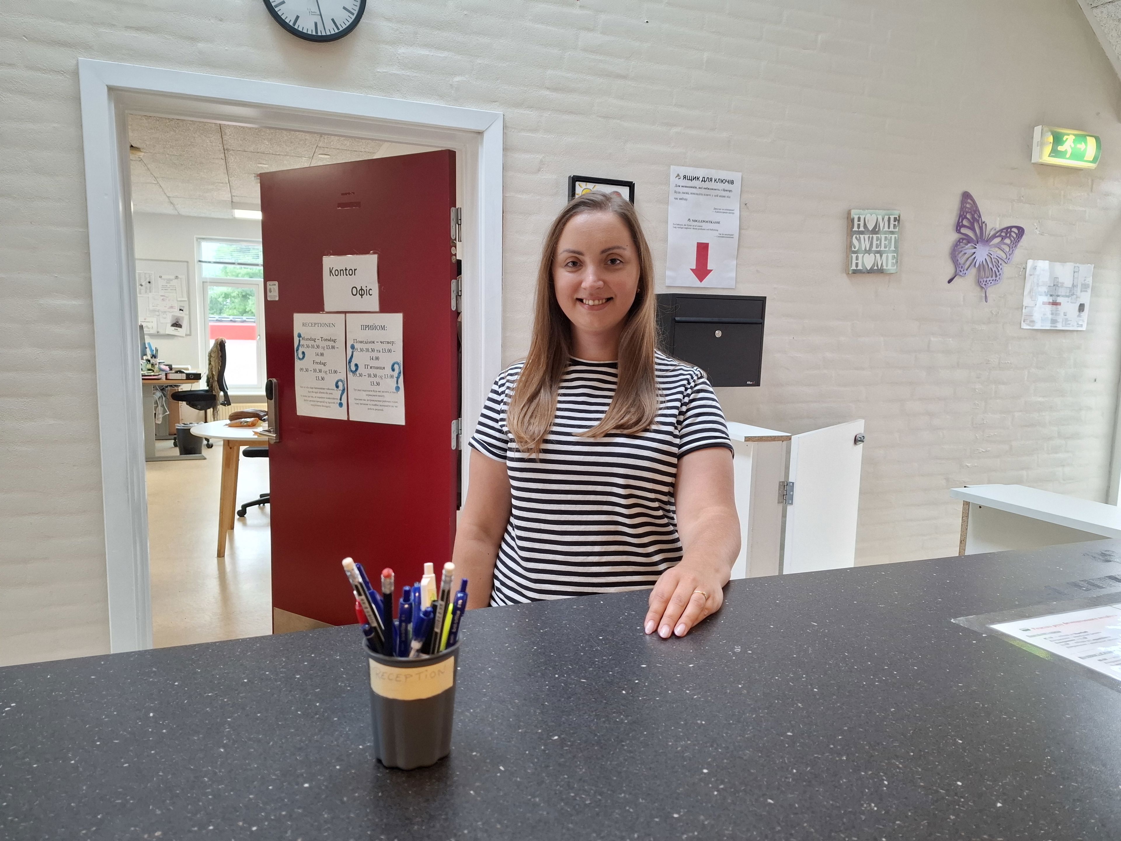 Yuliia centermedarbejder