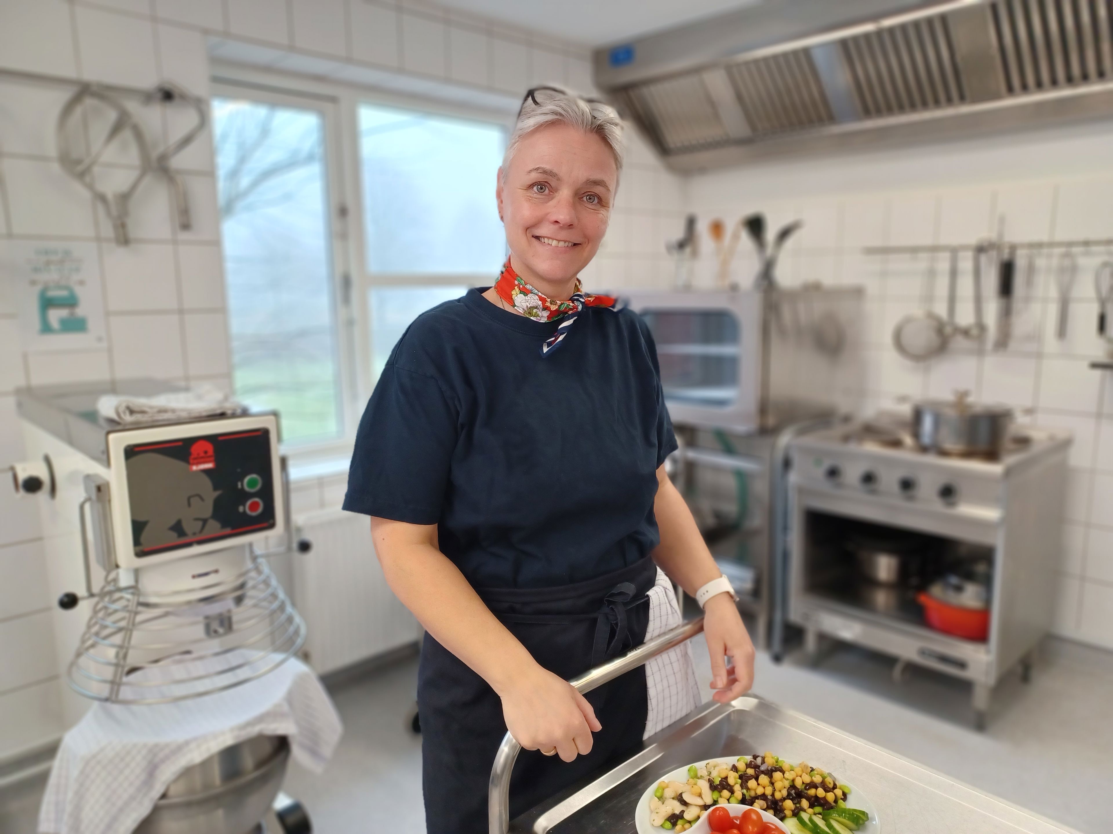 Pia, kok i AsylSyd