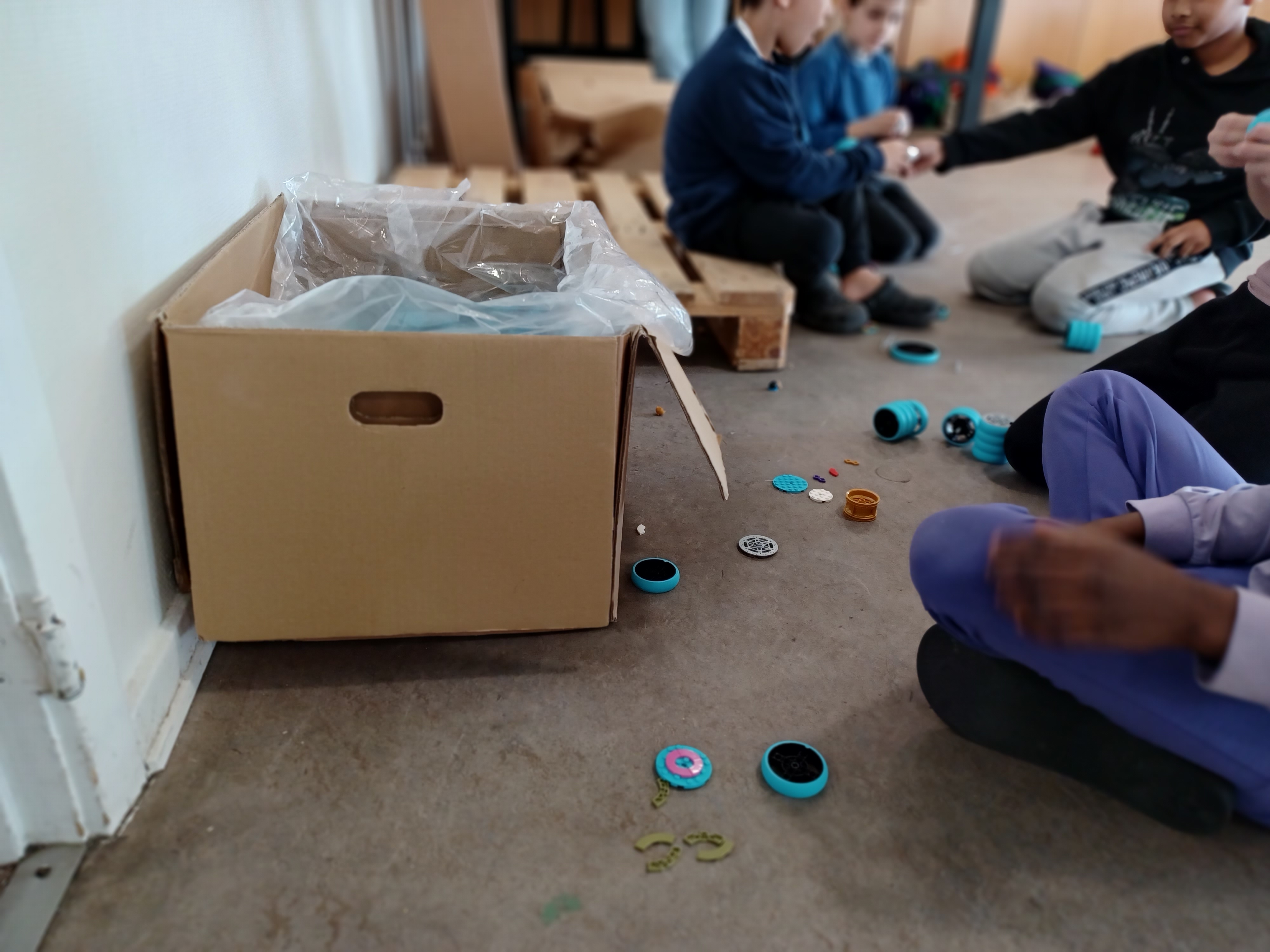 Børn på Center Aaløkke i klub