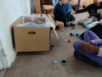 Børn på Center Aaløkke i klub